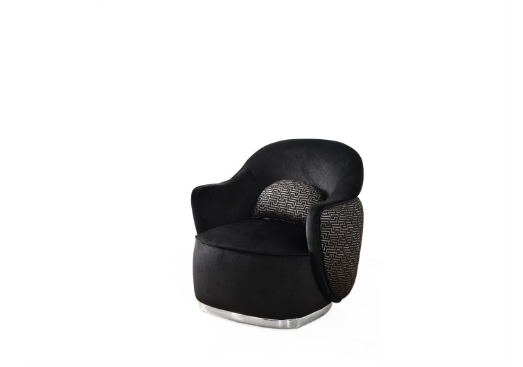 Кресло Launge в черном цвете.