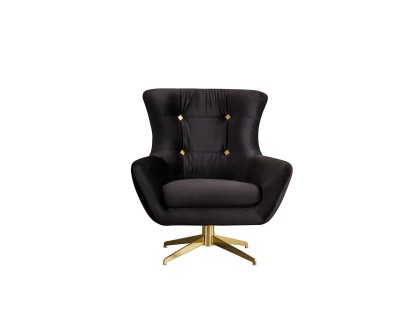 Кресло Luxcery в черном цвете.