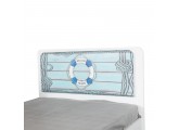 Двухъярусная кровать c лестницей Lodos в комплекте с шифоньером.